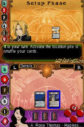 Fullmetal Alchemist - Trading Card Game (USA) screen shot game playing